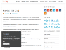 Tablet Screenshot of itpcluj.ro